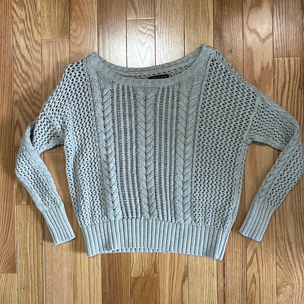 AE Grey Knitted Sweater
